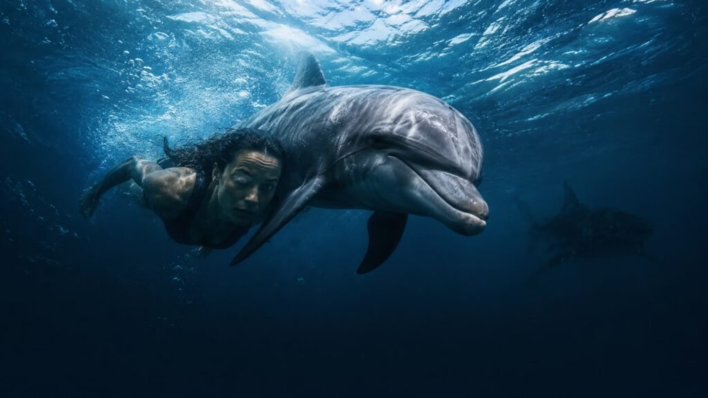 A Wild Dolphin Circled a Swimmer for 30 Minutes — Then They Saw What Was Underneath