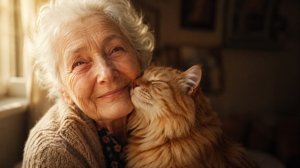 A Lonely 82-Year-Old Had No One Left — Until a Stray Cat Knocked on Her Window