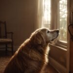 His Owner Passed Away 8 Months Ago — The Dog Still Waits at the Door Every Single Day